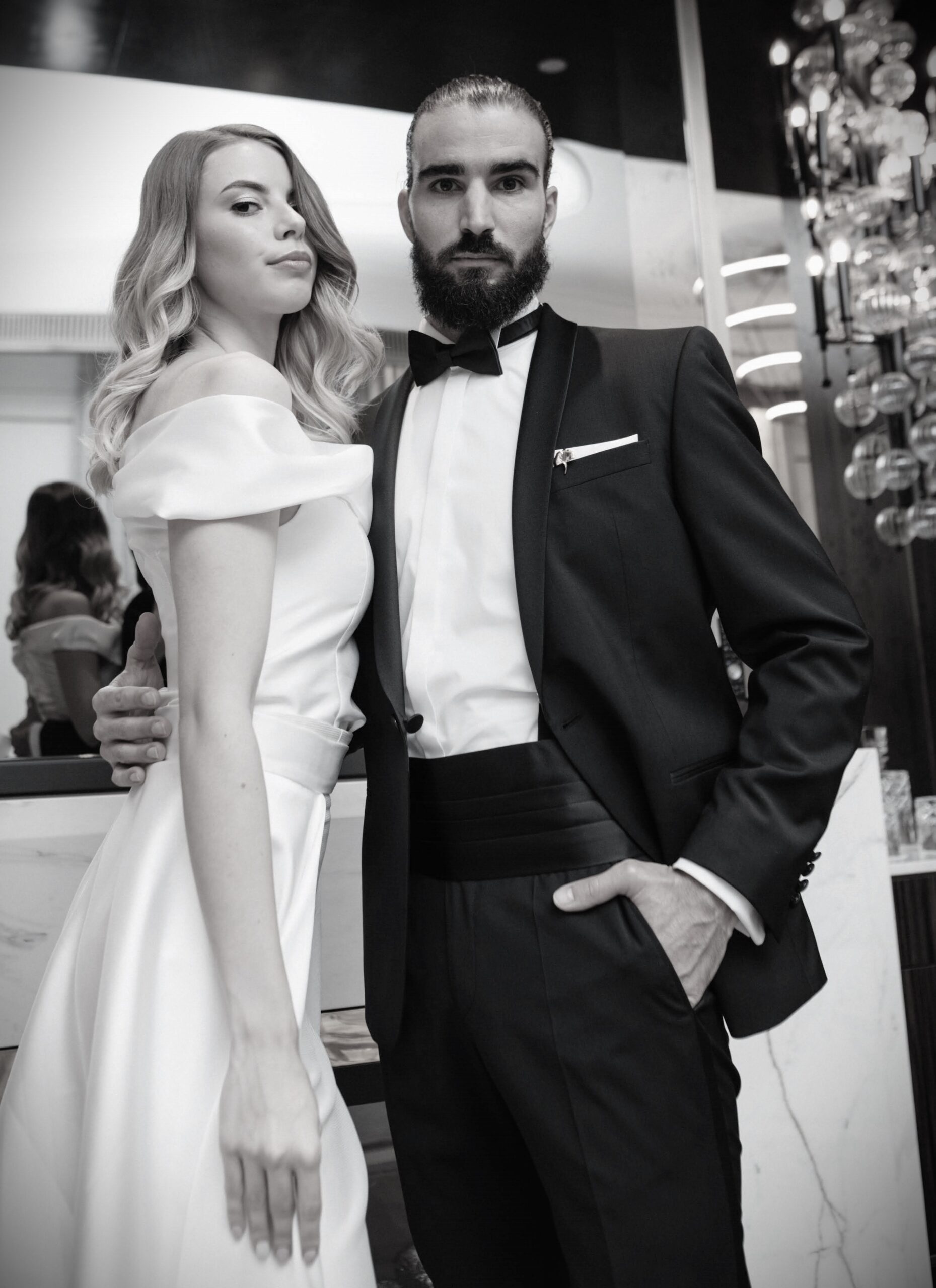 Szmoking teljes szettben