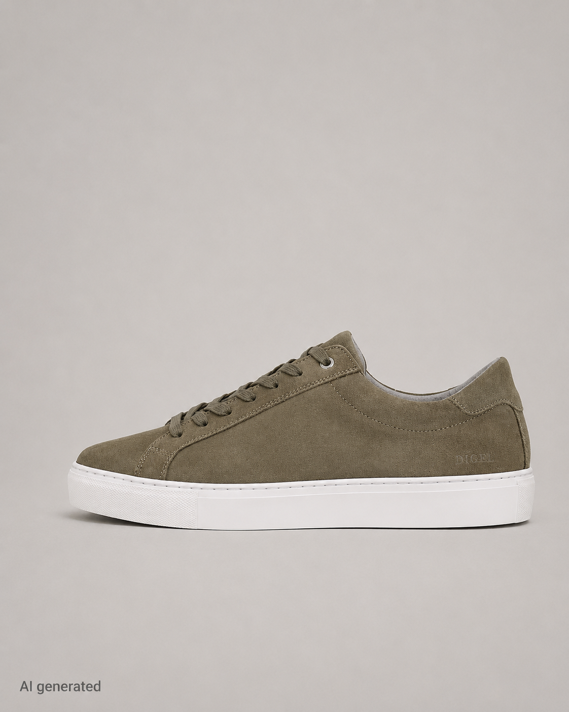 Zöld velúr Digel sneaker
